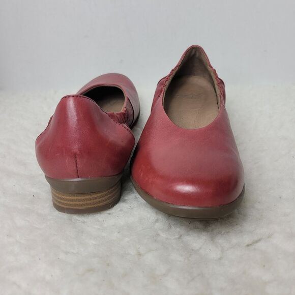Dansko  Kira Aniline Women's Shoes Size 6.5 Leather  Flats Ballerina - Picture 7 of 11